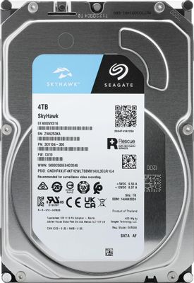Жесткий диск Seagate Skyhawk ST4000VX016,  4ТБ,  HDD,  SATA III,  3.5"