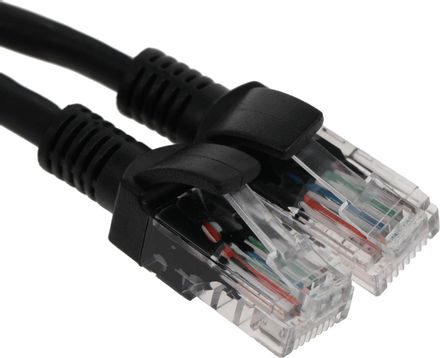 Патч-корд NTSS NTSS-PC-UTP-RJ45-5e-1.0-LSZH-BL,  вилка RJ-45,  вилка RJ-45,  кат.5E,  LSZH,  1м,  черный