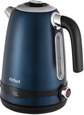 Чайник электрический KitFort КТ-6121-3, 2200Вт, синий