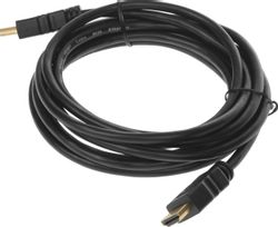 Изображение товара Кабель аудио-видео KINGPRICE KP-HDMI-v1.4-3m,  HDMI (m) -  HDMI (m),  ver 1.4,  3м, GOLD,  черный
