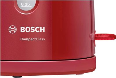 Чайник электрический Bosch TWK3A014, 2400Вт, красный – купить в ...