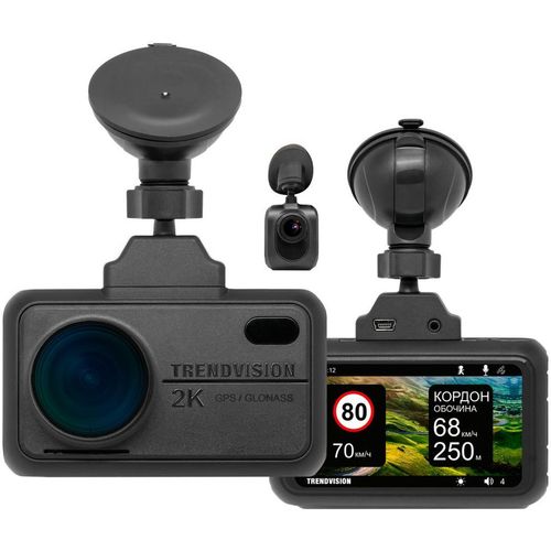 Видеорегистратор TrendVision TDR-721S EVO PRO, 1296p, Wi-Fi, GPS