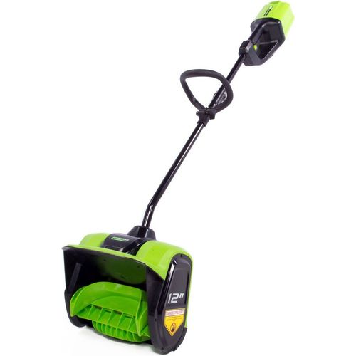 Снегоуборщик GREENWORKS 2602607, аккумуляторный, без АКБ, без ЗУ
