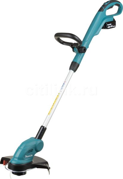 Триммер электрический Makita DUR181RF,  аккумуляторный, 18В, 3Ач, с ЗУ
