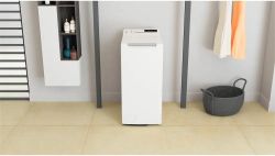 Стиральная машина Whirlpool TDLR 7231BS EU, 7кг, инверторная,  с английской панелью управления