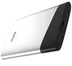 960ГБ Внешний диск SSD NETAC Z6S NT01Z6S-960G-32SL, USB-C, серебристый