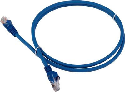 Патч-корд LanMaster вилка RJ-45, вилка RJ-45, кат.5E, LSZH, 5м, синий ...