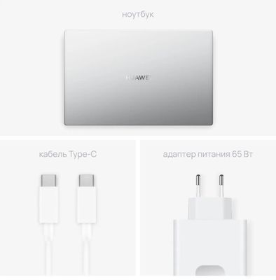 Характеристики Ноутбук Huawei MateBook D 15 BoM-WFQ9 15.6", IPS, 2.1ГГц ...