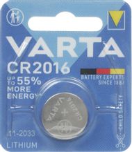 Изображение товара CR2016 Батарейка VARTA Electronics BL1 Lithium,  1 шт.
