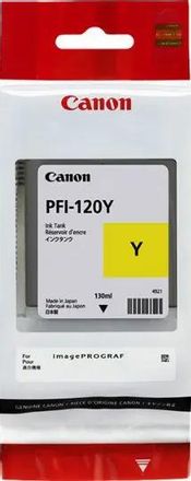 Картридж Canon PFI-120Y, желтый / 2888C001