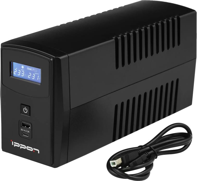 Источник бесперебойного питания Ippon Back Power Pro II Euro 650 / 650 ВА / 360 Вт / 2 x CEE 7 (евророзетка), фото8