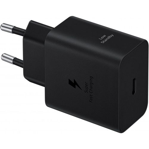 Сетевое зарядное устройство Samsung EP-T4511XBEGEU, USB-C, USB-C, 45Вт, 3A, черный