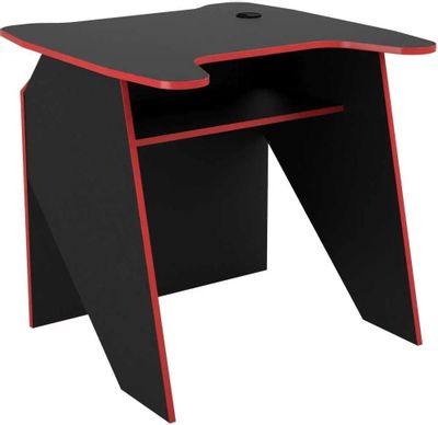 Стол игровой ВИТАЛ-ПК СтК003-1, ЛДСП, черный и красный – купить в ...