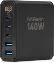 Изображение товара Настольное зарядное устройство Digma DPW10A, 140Вт, 5A, 5xUSB
