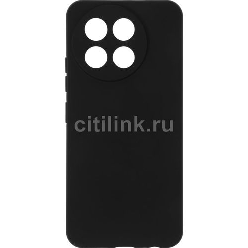 Чехол (клип-кейс) BORASCO Silicone Case, для Tecno Spark 30 Pro, черный [73878]