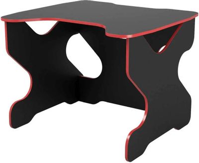 Стол игровой ВИТАЛ-ПК Ивент 1000, ЛДСП, черный и красный