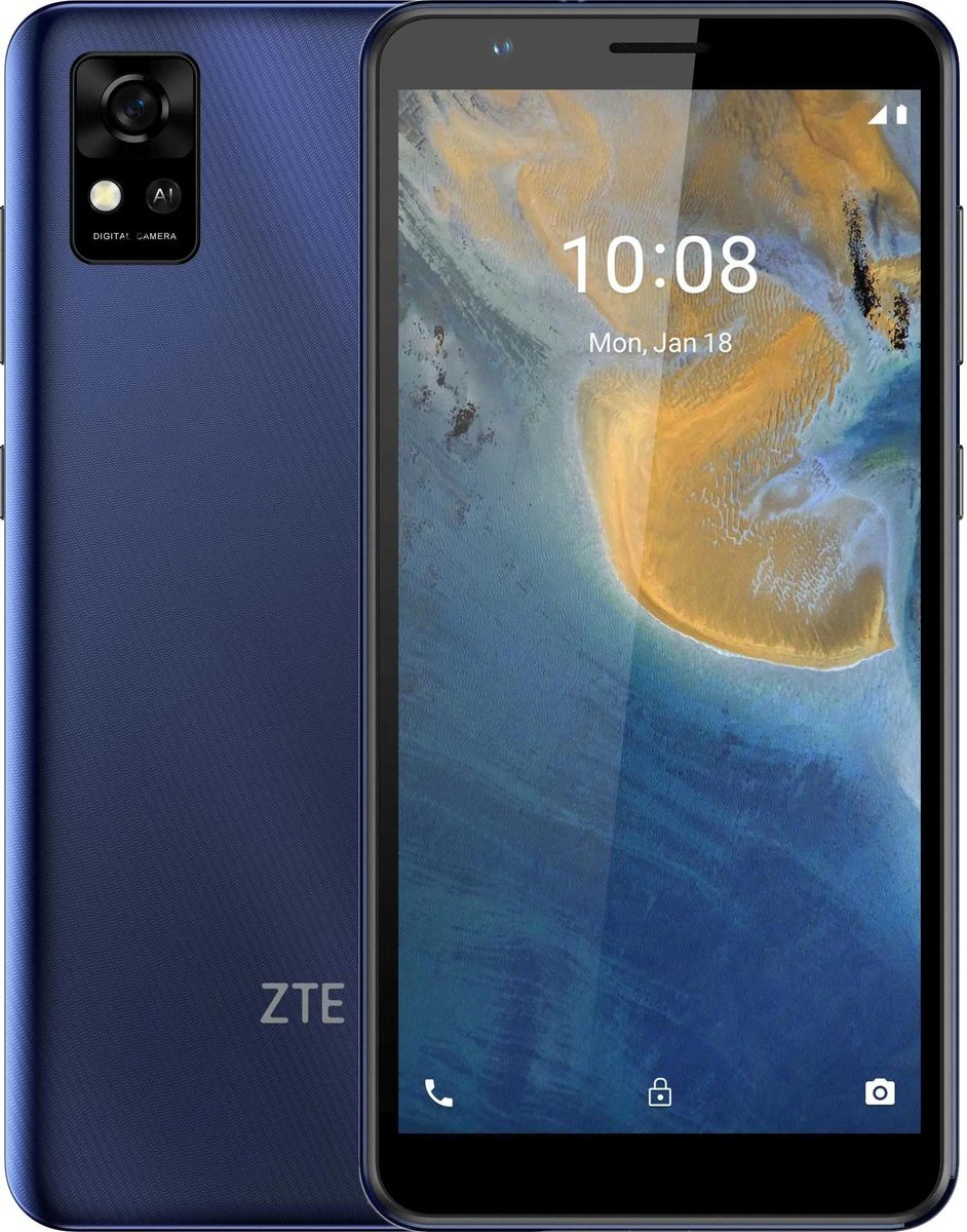 Отзывы на Смартфон ZTE Blade A31 2/32Gb, синий в интернет-магазине СИТИЛИНК  (1552692)