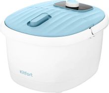 Изображение товара Гидромассажная ванночка для стоп KitFort КТ-5950,  белый,  голубой