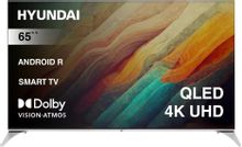 65" Телевизор Hyundai H-LED65QBU7500, QLED, 4K Ultra HD, черный, СМАРТ ТВ, Android