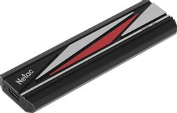 2ТБ Внешний диск SSD NETAC ZX20L NT01ZX20L-002T-32BK, USB-C, черный