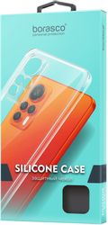Чехол (клип-кейс) BORASCO Silicone Case, для Samsung Galaxy A27, прозрачный