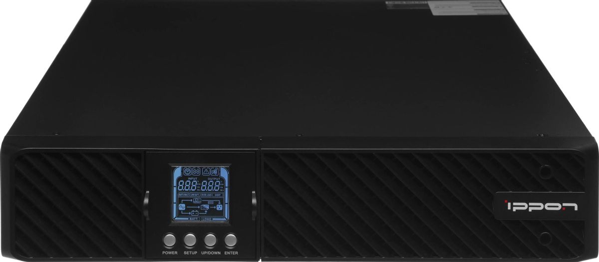 Источник бесперебойного питания Ippon Pacific II 3000 / 3000 ВА / 2700 Вт / 8 x IEC 320 C13, 1 x IEC 320 С19