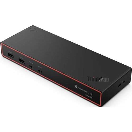 Стыковочная станция Lenovo 40BE0135EU, Thunderbolt 4, 1хHDMI, 2хDP, 2хUSB Type-C, 4хUSB 3.1, черный