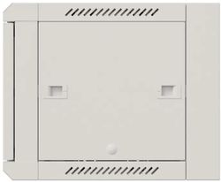 Шкаф коммутационный БАСТИОН SKAT TB-6W660FF-G 4419 настенный, металлическая передняя дверь, 6U, 600x370x600 мм