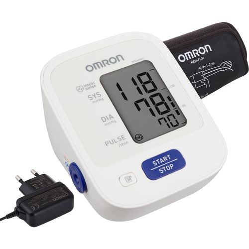 Тонометр автоматический OMRON M2 Comfort (ALRU), с адаптером питания, 22-42см