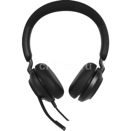 Гарнитура Jabra Evolve2 40 SE USB-C/A, для компьютера/мобильных устройств, накладные, проводные, черный [24189-999-799]
