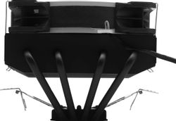 Устройство охлаждения (кулер) ALSEYE H120T, 4-pin, RGB, черный