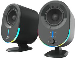 Колонки Bluetooth Oklick OK-303A, 2.0, черный
