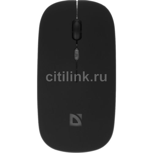 Мышь беспроводная Defender Touch MM-997, Bluetooth/Радио, оптическая, USB, 1600dpi, черный [52997]