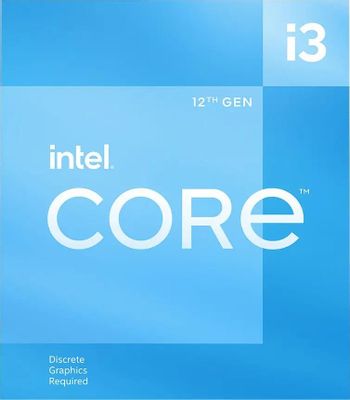 Процессор Intel Core i3 12100F, LGA 1700,  OEM [cm8071504651013s rl63]