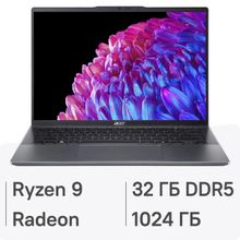 Изображение товара Ноутбук Acer Swift Go 14 SFG14-63-R7T4 с OLED экраном и Ryzen 9