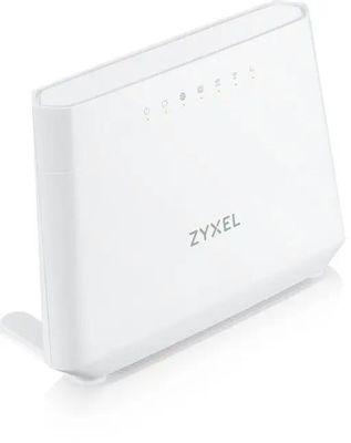Wi-Fi роутер ZYXEL DX3301-T0-EU01V1F,  AX1800,  VDSL2/ADSL2+,  белый