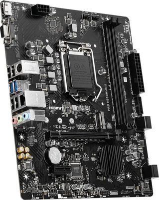 Материнская плата MSI PRO H510M-B II (10Gen only), LGA 1200, Intel H470 ...