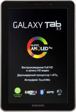 7.7" Планшет Samsung Galaxy Tab GT-P6800 1/16 GB C210 3G, 1280 x 800, Android 3.2, серебристый [gt-p6800lsaser]