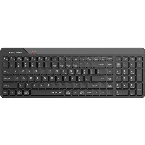 Клавиатура A4TECH Fstyler FBK23 AS, беспроводная, USB, Bluetooth/Радиоканал, ножничная, черный — цена и наличие Клавиатура A4TECH Fstyler FBK23 AS, беспроводная, USB, Bluetooth/Радиоканал, ножничная, черный
