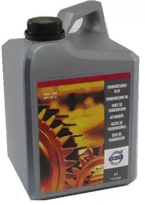Масло трансмиссионное синтетическое VOLVO MPS6, 75W, 4л [1161839 ...