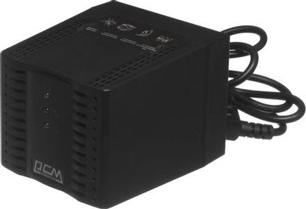 Стабилизатор напряжения POWERCOM TCA-1200 черный [tca-1200 black]