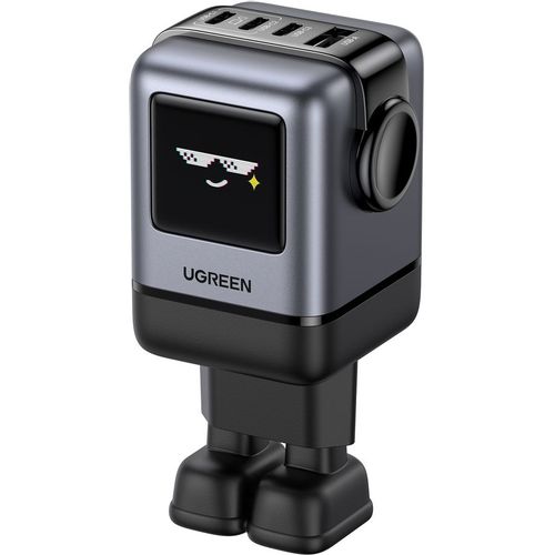 Сетевое зарядное устройство UGREEN X688, USB-A, 3xUSB-C, 100Вт, 3A, серый [45515b]