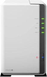 Сетевое хранилище NAS SYNOLOGY DS223J,  2-bay,  настольный,  RTD1619B