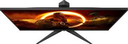 27" Монитор AOC Gaming 27G2U/BK,  1920x1080,  IPS,  144Гц,  2хHDMI,  1хDP,  черный/красный(восстановленный)