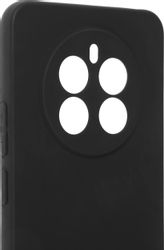 Чехол (клип-кейс) BORASCO Silicone Case, для Realme 12+ 5G, черный