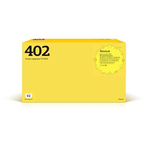 Картридж T2 TC-H402, CE402A, желтый / TC-H402