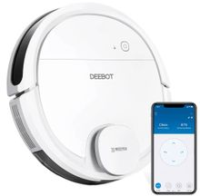 Робот-пылесос ECOVACS Deebot 900 (OZMO), 20Вт, белый/черный [dn5g.02 ...