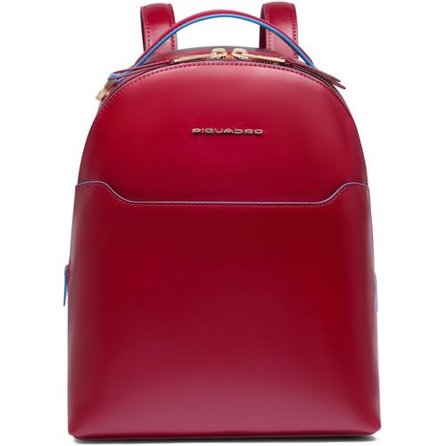 Рюкзак Piquadro Blue Square CA6677B2/R красный натуральная кожа