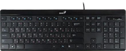 Клавиатура Genius SlimStar i222,  USB, черный [31310046103]