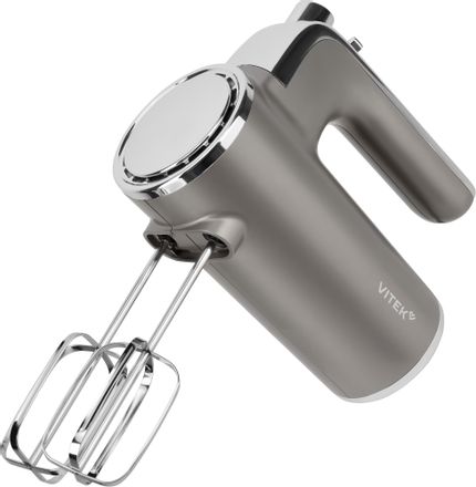 Миксер Vitek VT-HM1005, ручной, серебристый